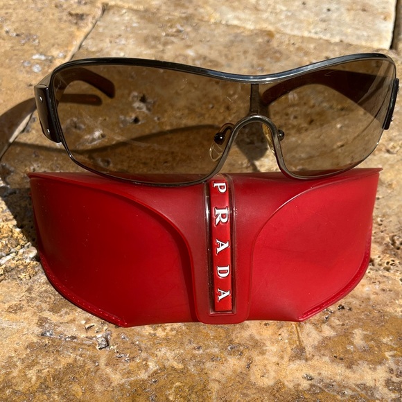 Prada sunglasses sps 52E 5AV-6S1 125 - Picture 2 of 7